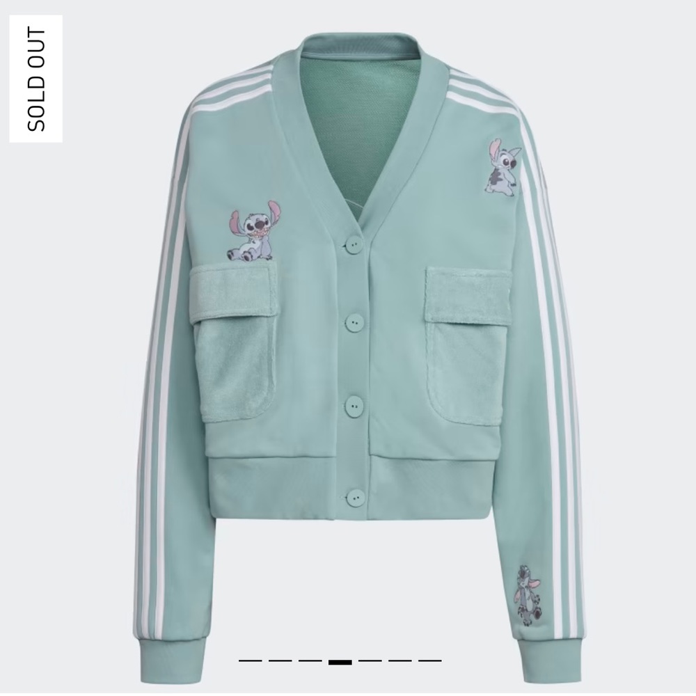 DISNEY X ADIDAS LILO & STITCH CARDIGAN